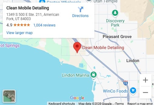 Clean Mobile Detailing Mobile Map
