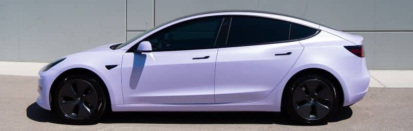 Tesla Car Wrap Utah Mobile Banner